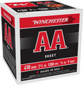 Winchester Ammo AA Target LD .410 Gauge Shotshells - 1/2 oz #9 Lead, 1200 FPS, 25 Rounds