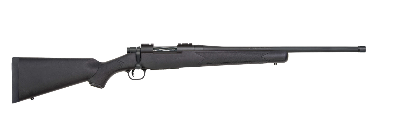 Mossberg Patriot .450 Bushmaster Bolt-Action Rifle with 20-Inch Fluted Barrel and Synthetic Stock
