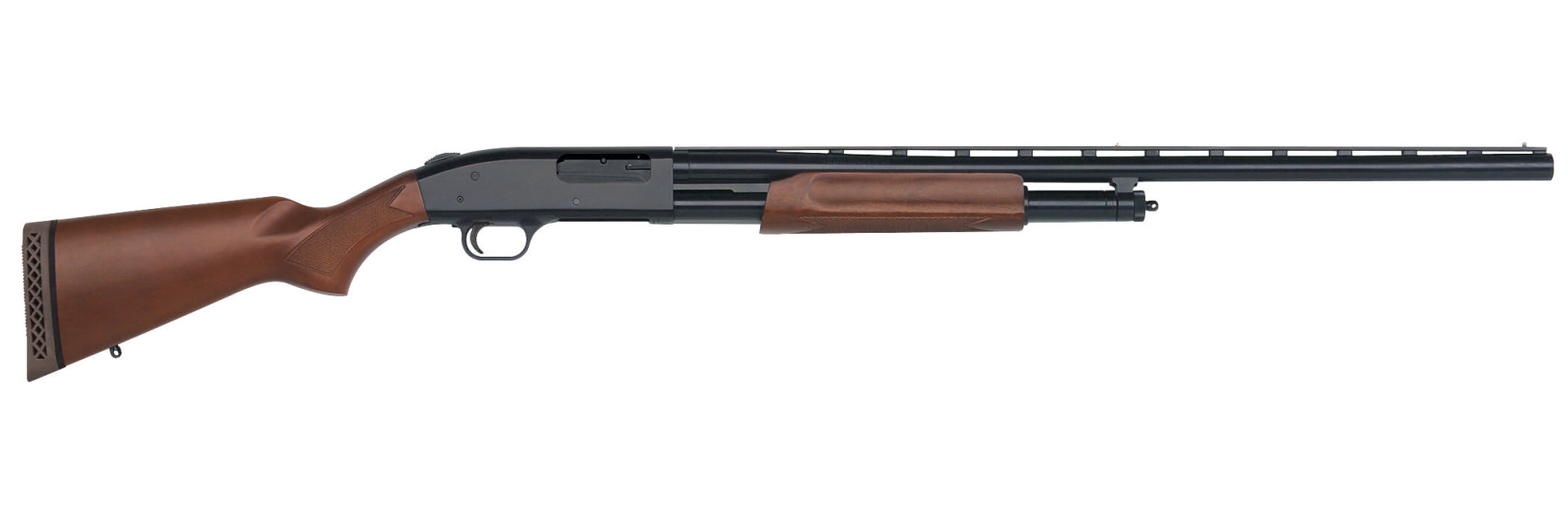 Mossberg 500 All Purpose Field 12 Gauge Pump Shotgun with 28-Inch Blued Vent Rib Barrel and Walnut Wood Stock