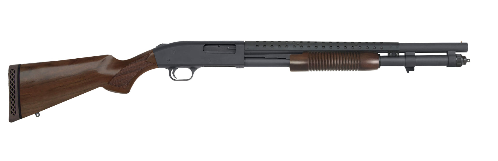Mossberg 590 Retrograde 12 Gauge Pump-Action Shotgun with 20-Inch Barrel and Bead Sight