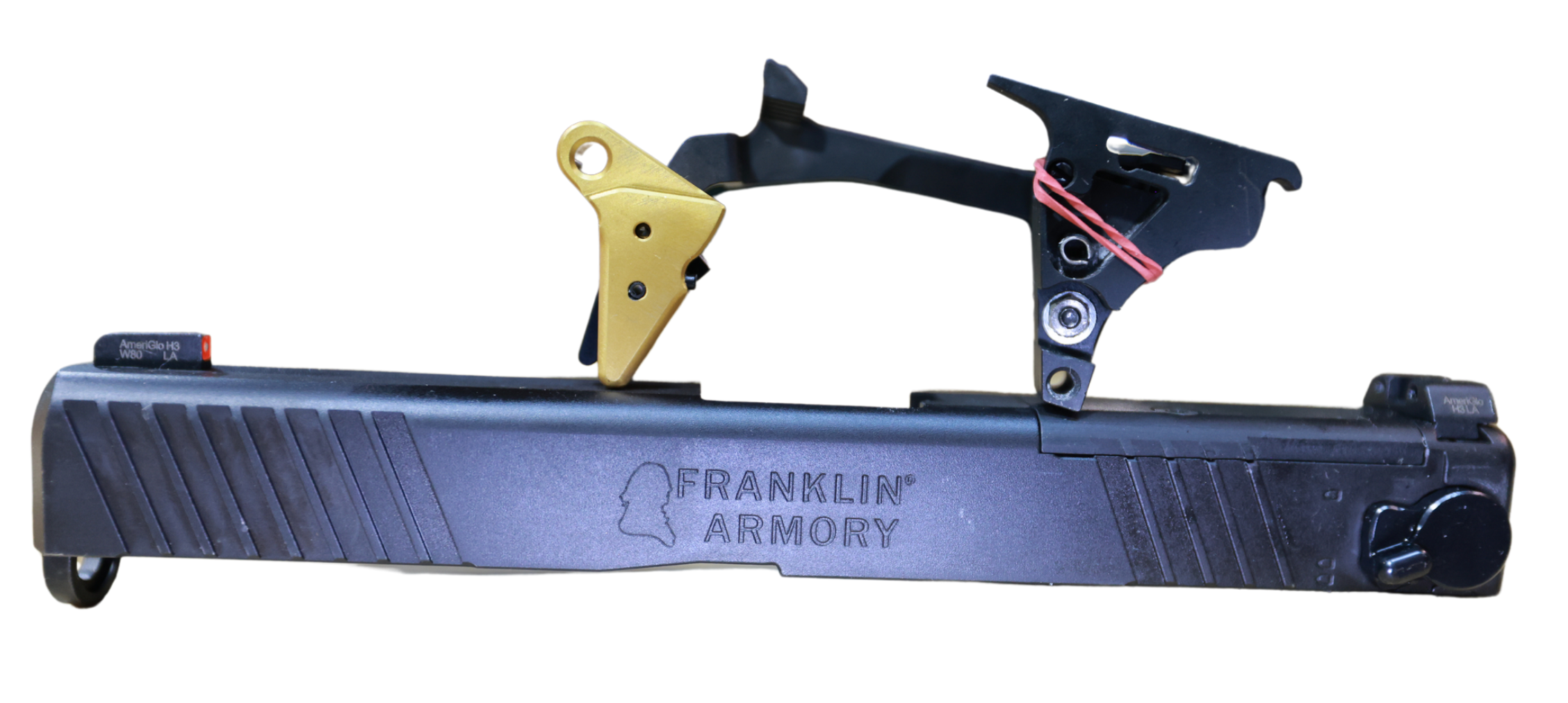 Franklin Armory G-S173 Binary Kit for Glock 17 G3 in Gold