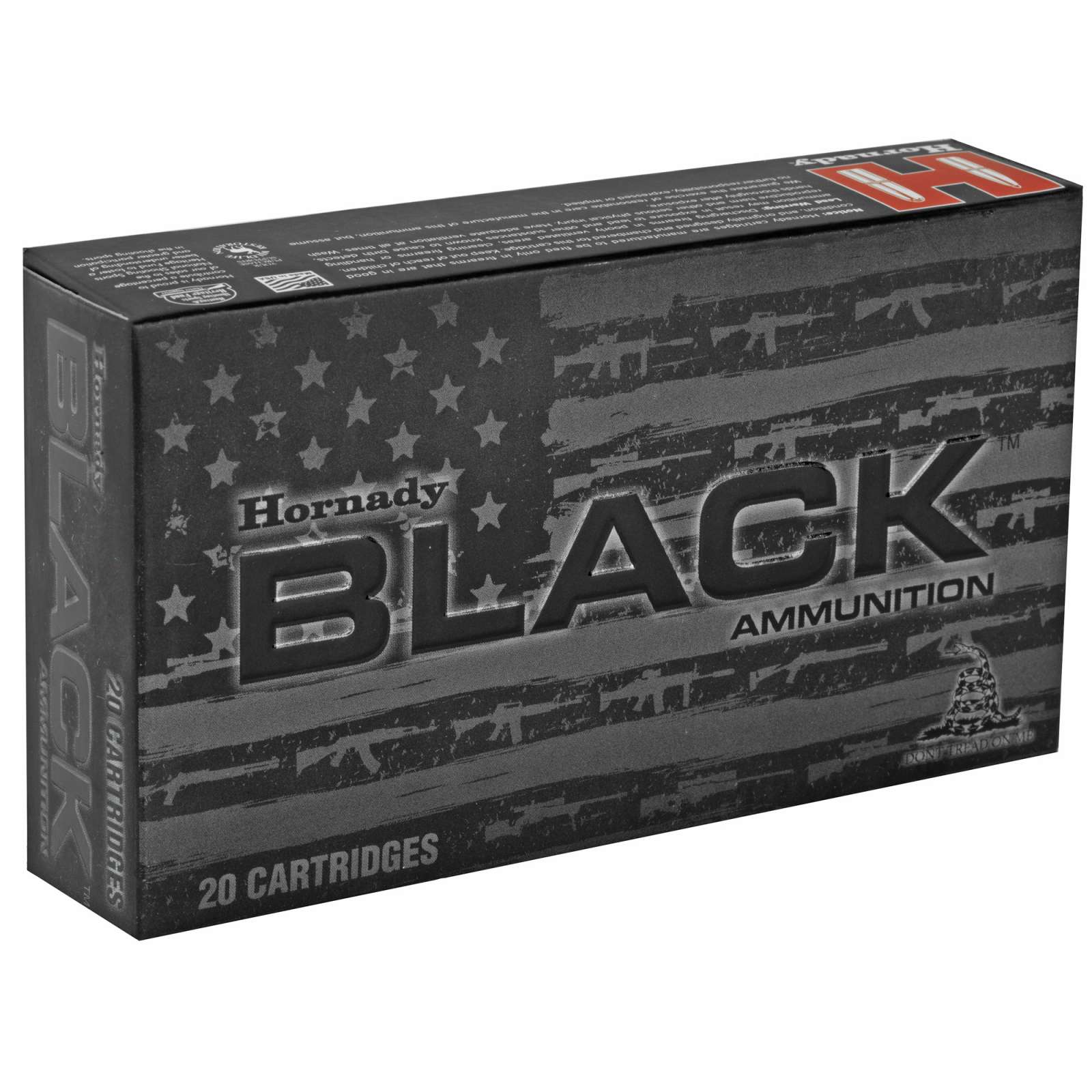 Hornady Black 7.62x39 MonoFlex 111-Grain Ammo, 20 Rounds per Box