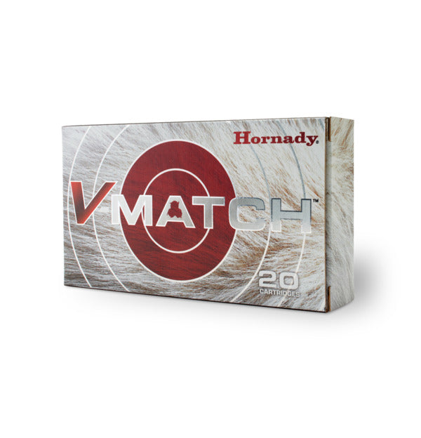 Hornady V-Match .22 ARC 62-Grain ELD-VT Polymer Tipped Ammunition - 20 Rounds Per Box