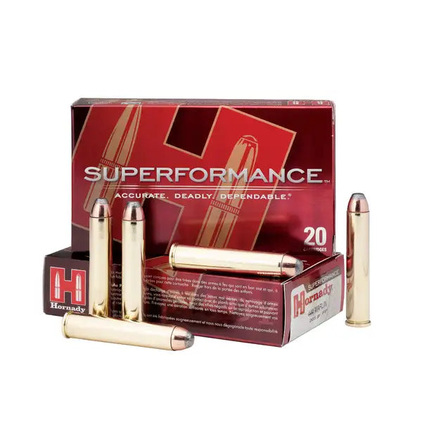 Hornady Superformance .444 Marlin 265 Grain Flat Point Hunting Ammunition - 20 Rounds