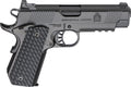 Springfield Armory TRP 1911 Commander 4.25-inch 45 ACP with Carry Cut and Rail, Black Cerakote Finish