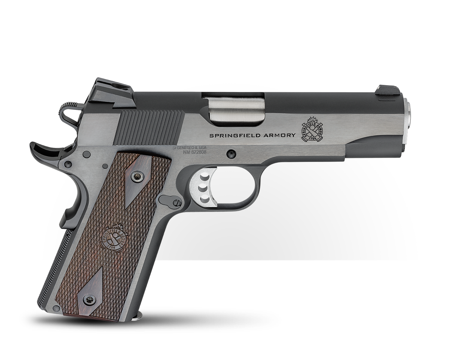 Springfield Armory Garrison 1911 .45 ACP 4.25-inch Blued Stainless Steel Semi-Automatic Pistol
