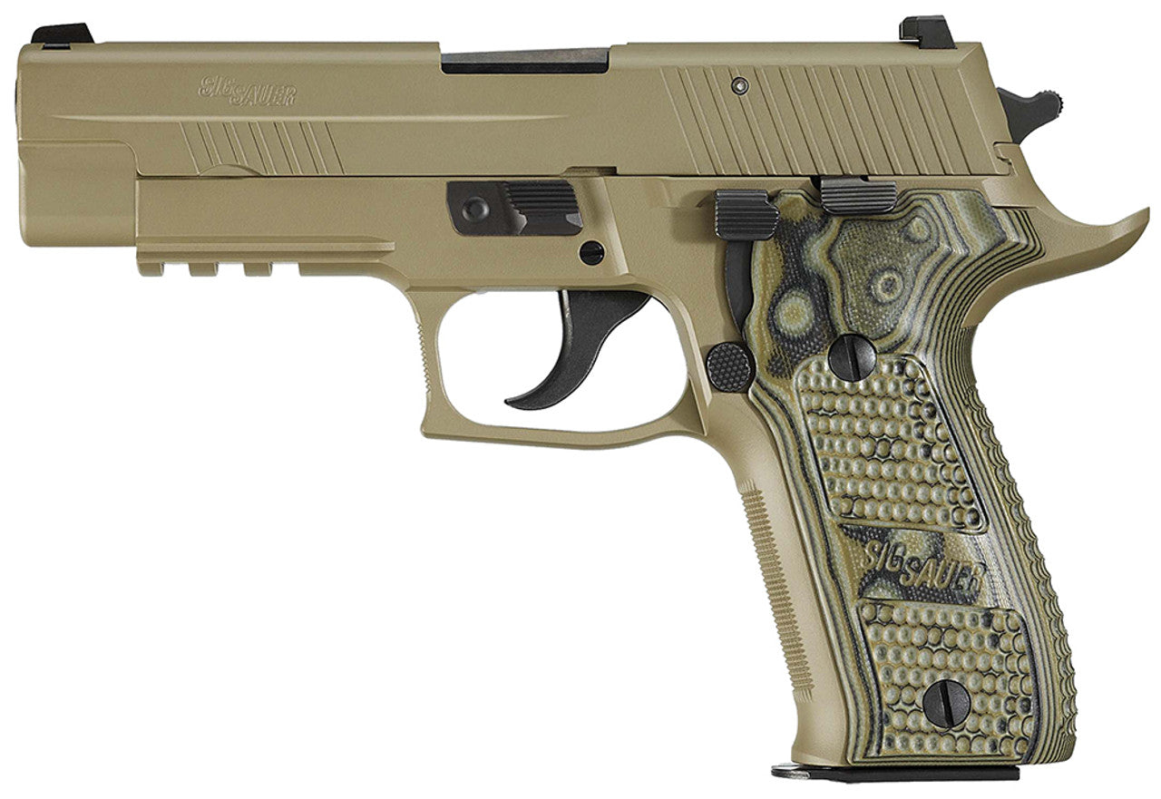 Sig Sauer P226 Scorpion 9mm Full-Size Pistol with Flat Dark Earth Finish and Night Sights