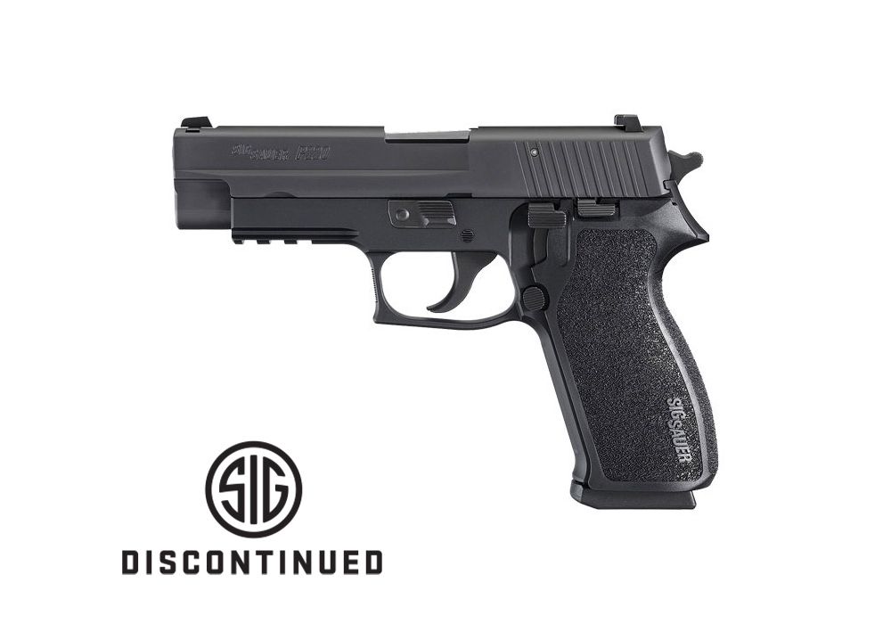 Sig Sauer P220 45 ACP Full Size Pistol with Night Sights and Two Magazines - Model 220R-45-BSS-CA