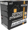 Fiocchi 12 Gauge Defense Buckshot 2-3/4 inch 9 Pellets - 25 Rounds per Box