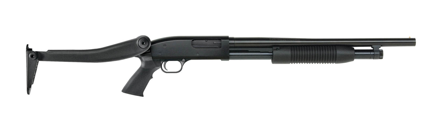 Mossberg Maverick 88 Security 12 Gauge Shotgun with 18.5-inch Barrel and Top Folding Stock