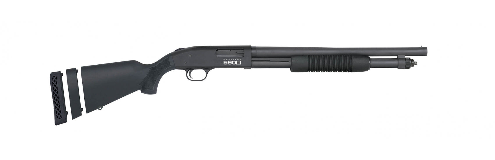 Mossberg 590S Magpul Optic Ready 12 Gauge Shotgun - 18.5-inch Barrel, Black