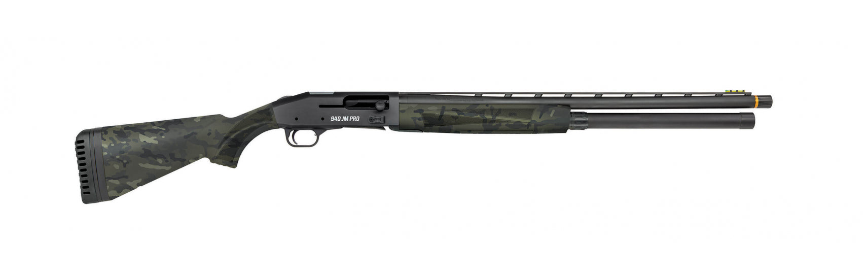 Mossberg 940 JM Pro Optic Ready 12 Gauge Semi-Auto Shotgun with 24-Inch Vent Rib Barrel and Black Multicam Synthetic Stock