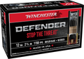 Winchester Ammo Defender 12 Gauge 2-3/4" Combo Shells with 1 oz Slug and 00 Buck Pellets
