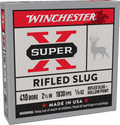 Winchester Ammo Rifled Slug Hollow Point .410 Gauge, 2.5 Inch, 5 Rounds per Box