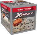 Winchester Ammo Xpert Steel HV .410 Gauge Shotgun Shells – 3/8 oz #6 Steel Shot, 25 Rounds per Box