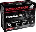 Winchester Ammo Double X 12 Gauge 3.5-Inch High Velocity Turkey Shotshell – 2 oz, #4 Shot, 10 Rounds per Box