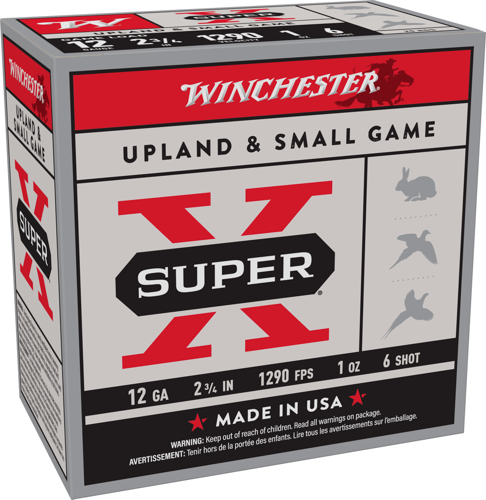 Winchester Ammo Game Load 12 Gauge 2.75 inch 1 oz #6 Shotshell - XU126