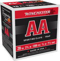 Winchester Ammo AA Super Sport Sporting Clay 28 Gauge Shotshell, 3/4 oz Lead Shot, 25 Rounds