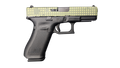 Glock GLOCK 45 V DNC 9mm Pistol with 4-Inch Barrel and Green Slide