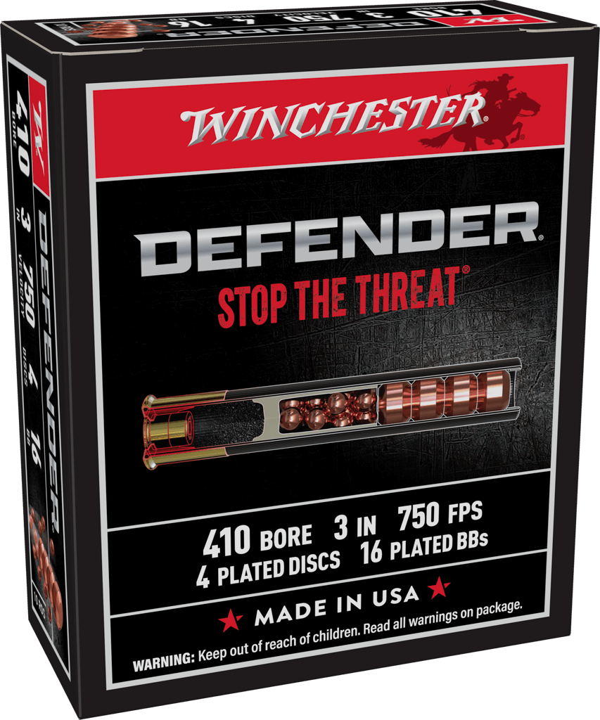 Winchester Ammo 410 Gauge 3-Inch PDX1 Personal Defense Shotshell – 10 Rounds