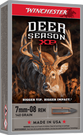 Winchester Ammo Deer Season XP 7mm-08 Rem 140 Grain Polymer Tip Ammunition, 20 Rounds