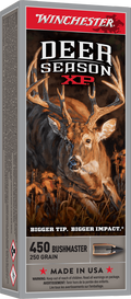 Winchester Ammo Deer Season XP .450 Bushmaster 250 Grain Poly Tip Centerfire Ammunition - 20 Rounds