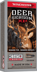 Winchester Ammo Deer Season XP .350 Legend 150-Grain Poly Tip Centerfire Rifle Ammunition - 20 Rounds