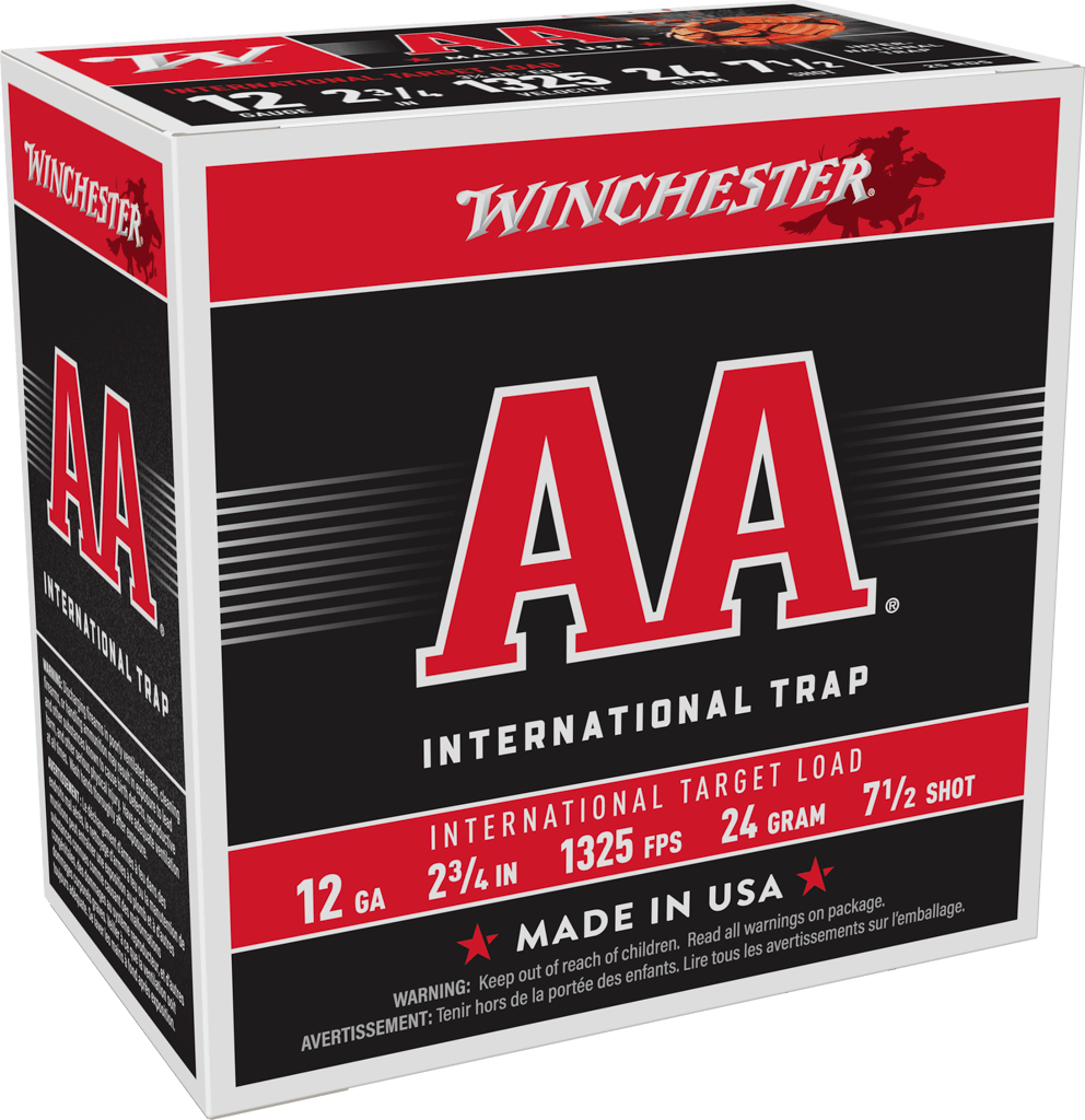 Winchester Ammo AA International 12 Gauge 2 3/4 inch 7/8 oz Lead Shot - 25 Rounds