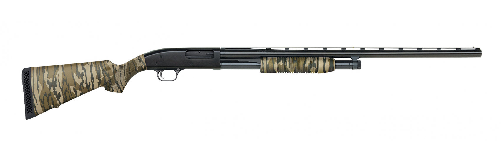 Mossberg Maverick 88 Field 12 Gauge Pump Shotgun with 28-Inch Vent Rib Barrel and Camouflage Stock