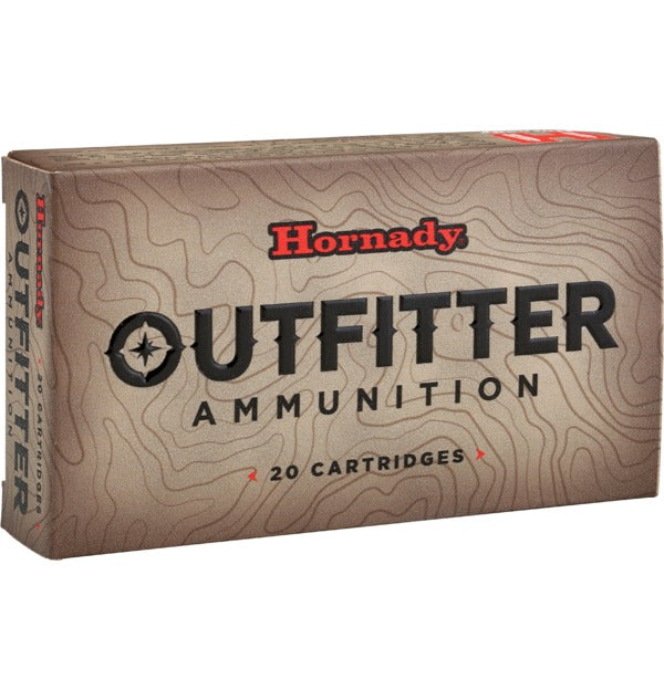 Hornady CX Outfitter 7mm Rem Mag Ammo - 150 Grain Copper Alloy Expanding Bullets, Reloadable, 20 Rounds