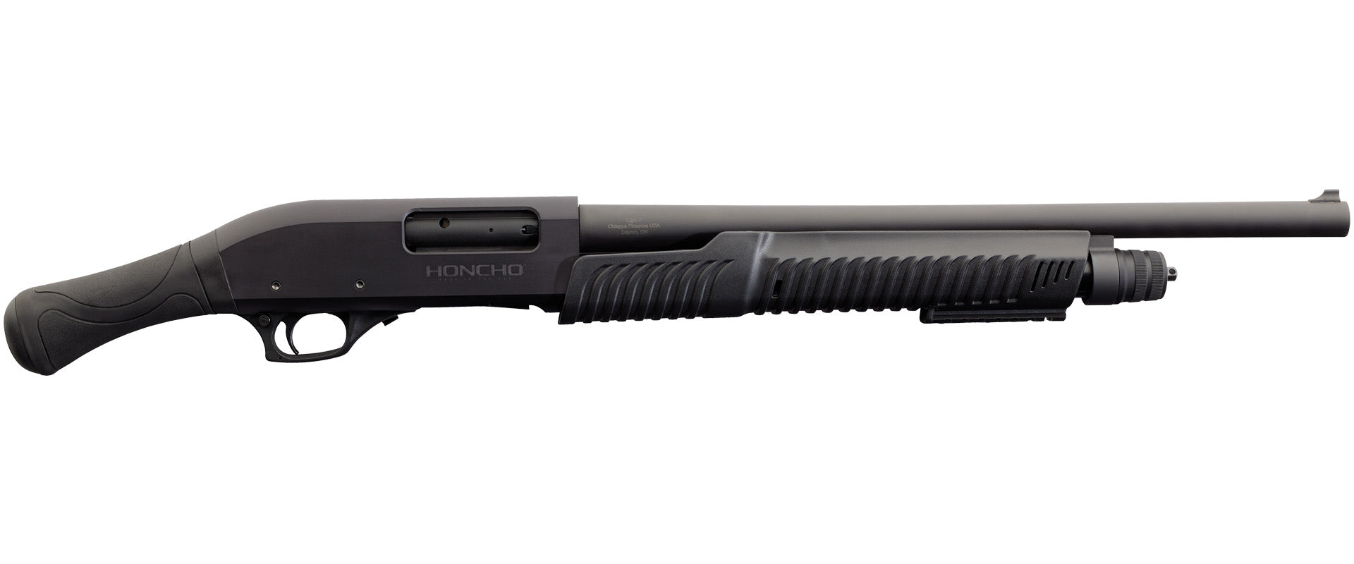 Charles Daly Honcho Tact 12 Gauge Pump-Action Shotgun with 18.5-Inch Barrel, Black Synthetic Stock