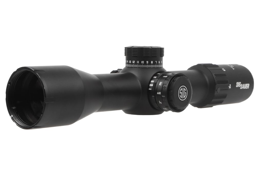 Sig Sauer Tango DMR 3-18x44 Tactical Rifle Scope with Illuminated MOA Reticle and 34mm Tube