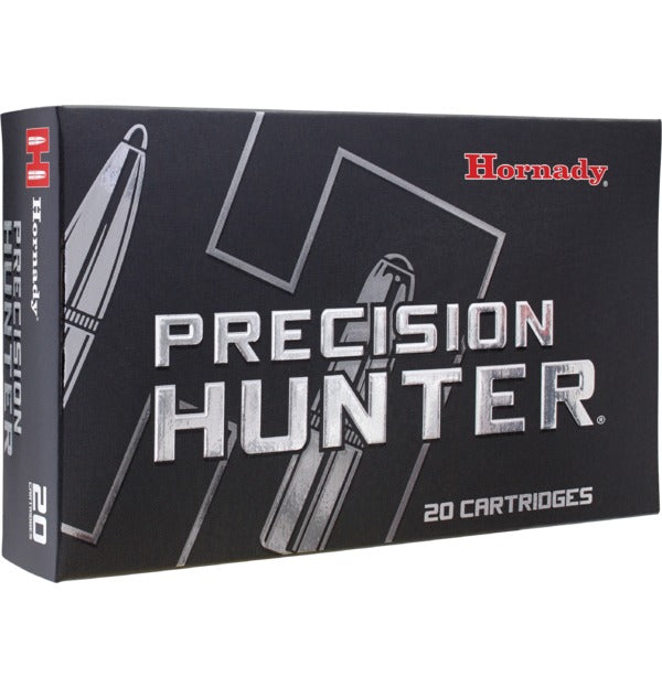 Hornady Precision Hunter .28 Nosler 162 Grain ELD-X Hunting Ammo - 20 Rounds per Box