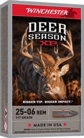 Winchester Ammo Deer Season XP 25-06 Remington 117 Grain Ballistic Tip Ammunition, 20 Rounds per Box