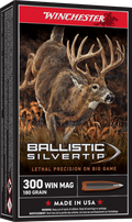 Winchester Ammo Ballistic Silvertip 300 Win Mag 180-Grain Polymer Tip Hunting Rounds (20 Rounds per Box)