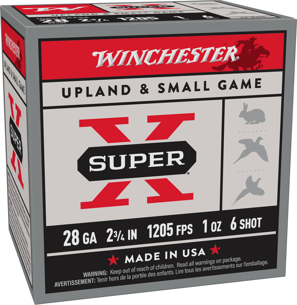 Winchester Ammo X28H6 Heavy Game Load 28 Gauge 2.75-Inch Shot Shells - 1 oz #6 Lead