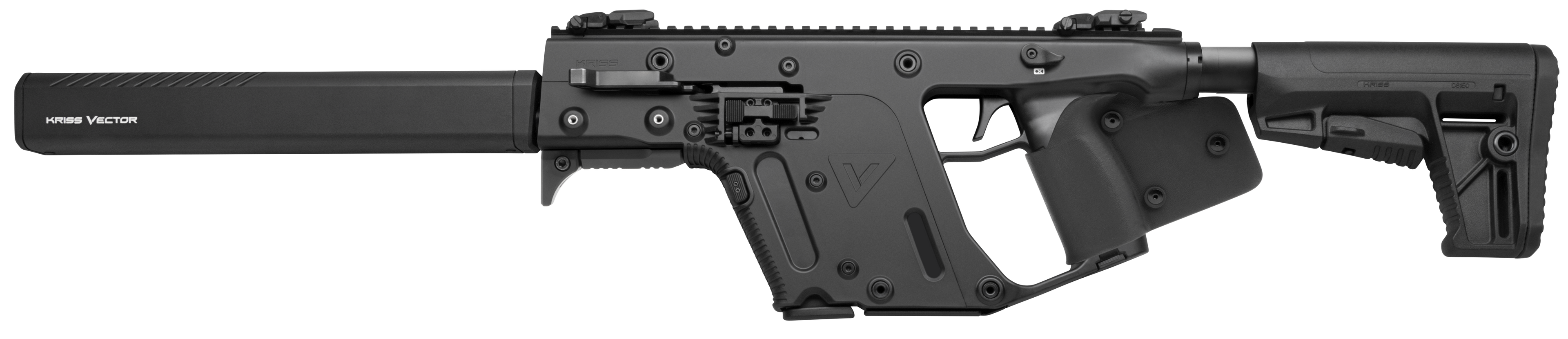 Kriss USA V45-CBL22 Gen II CRB Carbine in .45 ACP with 16-Inch Threaded Barrel and Black Finish
