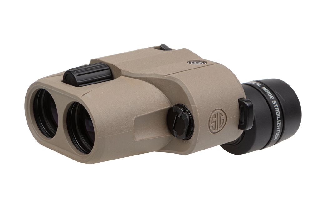 Sig Sauer Zulu6 HDX OIS 10x30mm Binoculars with Image Stabilization, Flat Dark Earth Finish