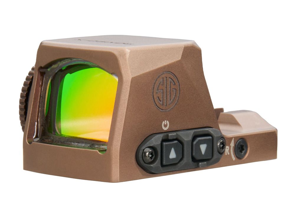 Sig Sauer Romeo X Pro FDE Reflex Sight with 2MOA Circle Dot Reticle
