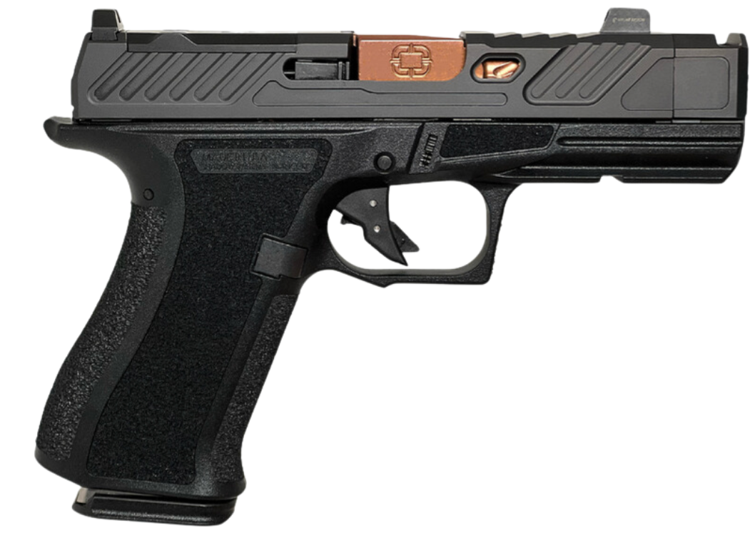 Shadow Systems CR920XP Elite 9mm Subcompact Pistol with Spiral Compensation, 3.65 Inch Barrel, 15-Round Magazines