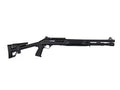 Panzer Arms M4 Tactical 12-Gauge Shotgun with Fixed Skeleton Stock, Black – Model PAM4TSSBSS