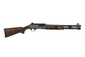 Panzer Arms M4 Tactical 12-Gauge Shotgun with Gray Finish and Walnut Stock