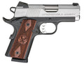 Springfield Armory 1911 EMP Compact LW 3-Inch Barrel 9mm Stainless Steel, Night Sights, 3 Magazines