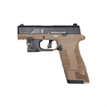 Diamondback DB0301P061 9mm Sub-Compact Pistol with Laser and Holster - Flat Dark Earth Finish