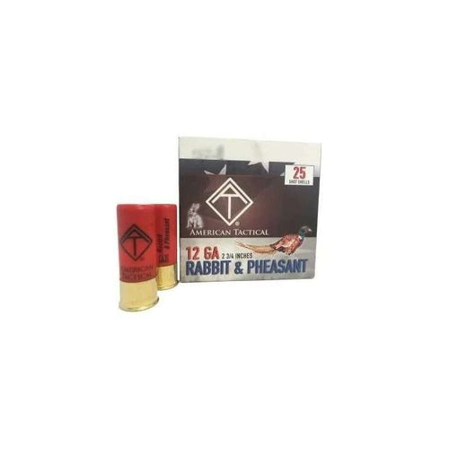American Tactical 12G Game Load BB Shotgun Ammunition, 1 oz, 2.75 inch, 25-round Box, 250-round Case