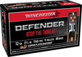 Winchester Ammo Winchester Defender 12 Gauge 00 Buckshot, 10 Rounds per Box