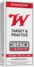 Winchester Ammo USA 350LEGEND 145GR FMJ Centerfire Rifle Cartridges