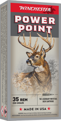 Winchester Ammo Super X Power Point .35 Remington 200 Grain Hunting Ammunition, 20 Rounds Per Box
