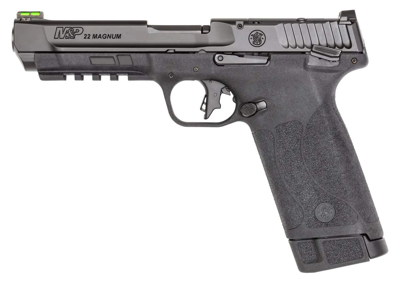 Smith & Wesson M&P 22 Magnum Full-Size Pistol with 4.35-Inch Barrel and Fiber Optic Sights