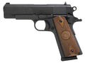 Iver Johnson Arms Falcon Commander 70 Series .45 ACP 4.25 Inch Semi-Auto Pistol with Steel Frame and Wood Grips
